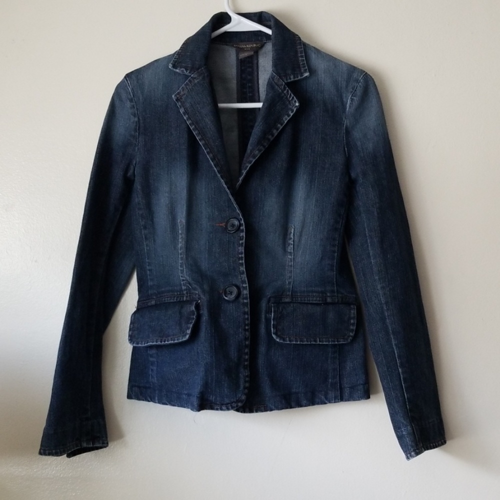 Banana Republic Denim Blazer